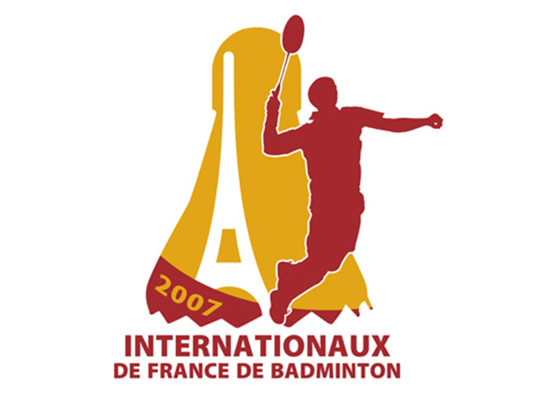 Logotype | Internationaux de France de Badminton 2007