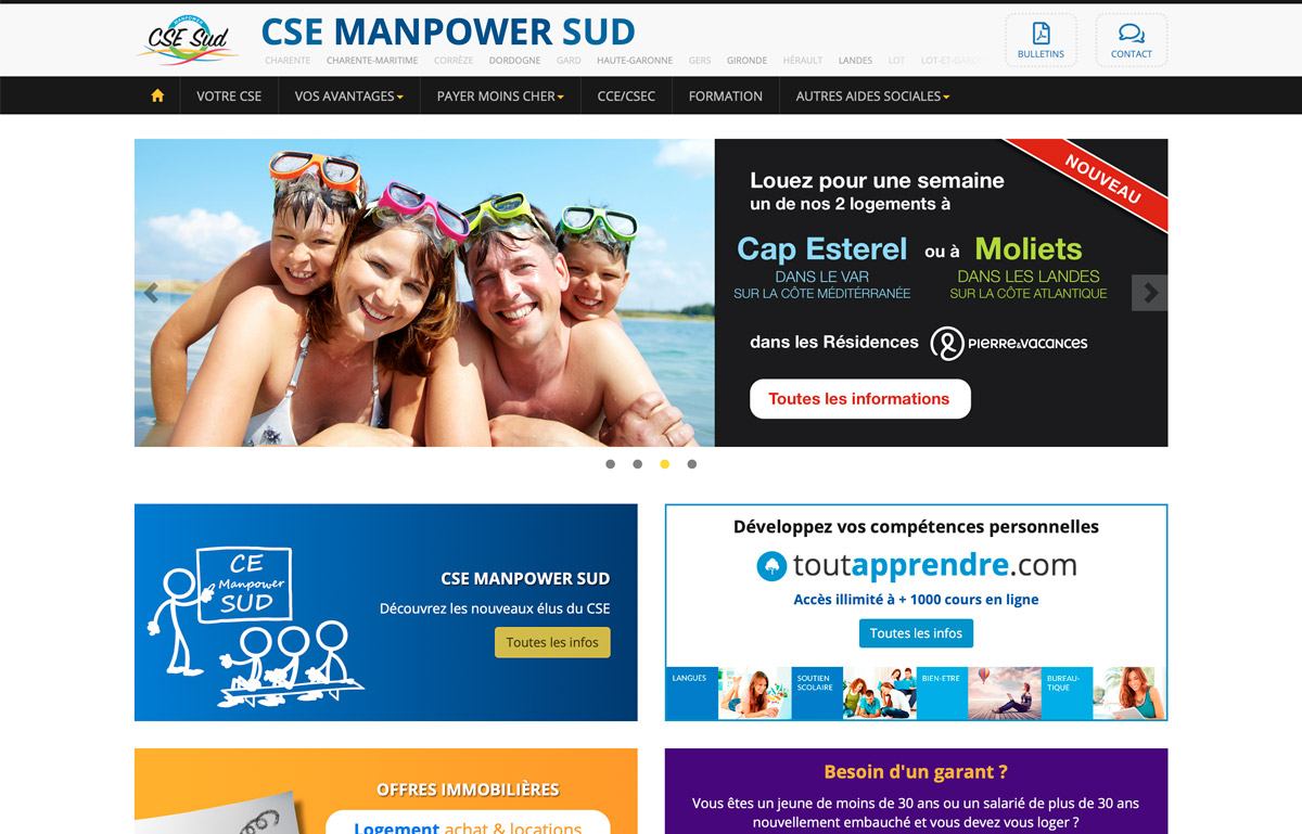 Web CSE Sud Manpower